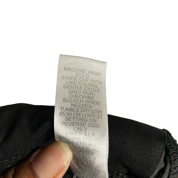 Democracy Women's Black Polka Dot Crop Denim Jeans - Picture 7 of 9